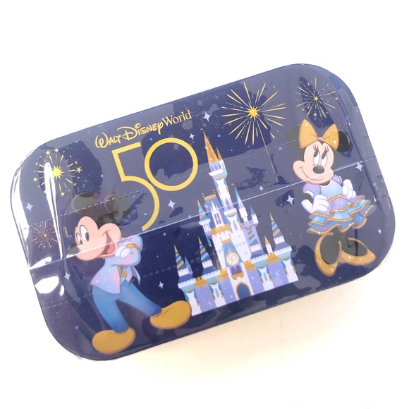 Disney Other - Walt Disney World 50th Anniversary Celebration Mickey Peppermint Mint Tin Mints